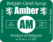 Candi Syrup - Amber
