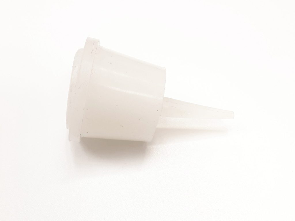 Silicone breathable stopper