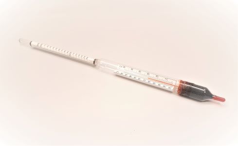 9233 hydrometer triple scale with thermometer