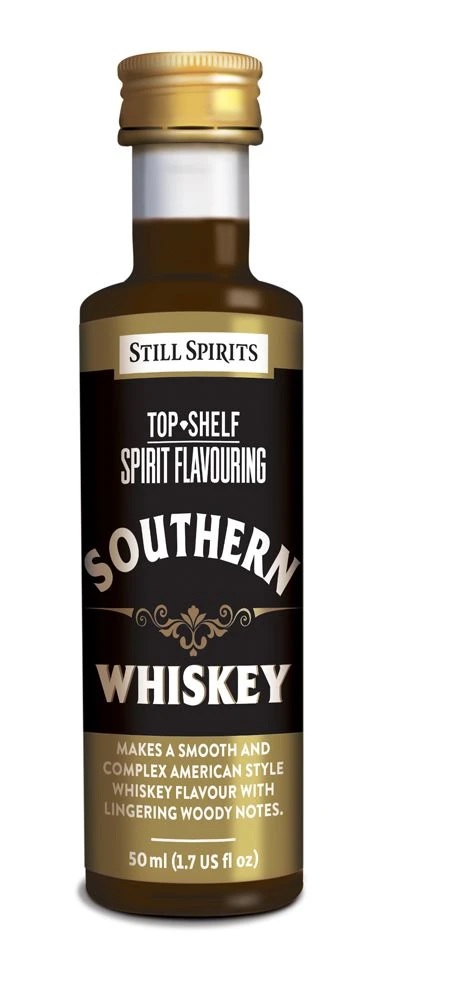 23010 top shelf southern whiskey 50ml