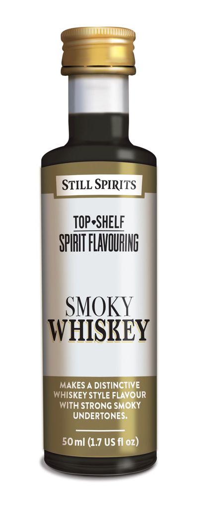 23034 top shelf smoky whiskey 50ml