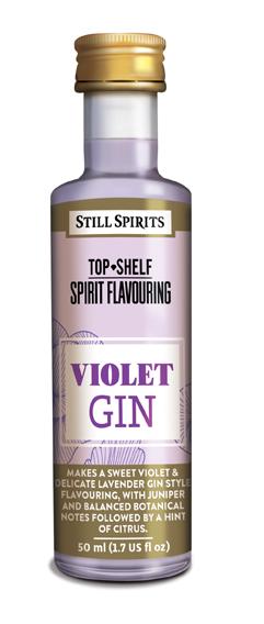23048 top shelf violet gin 50ml