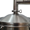2in Tri-Clover Bulkhead with Steam Condenser and Lid