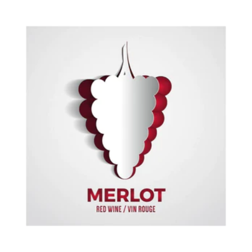 Merlot Grape Cutout
